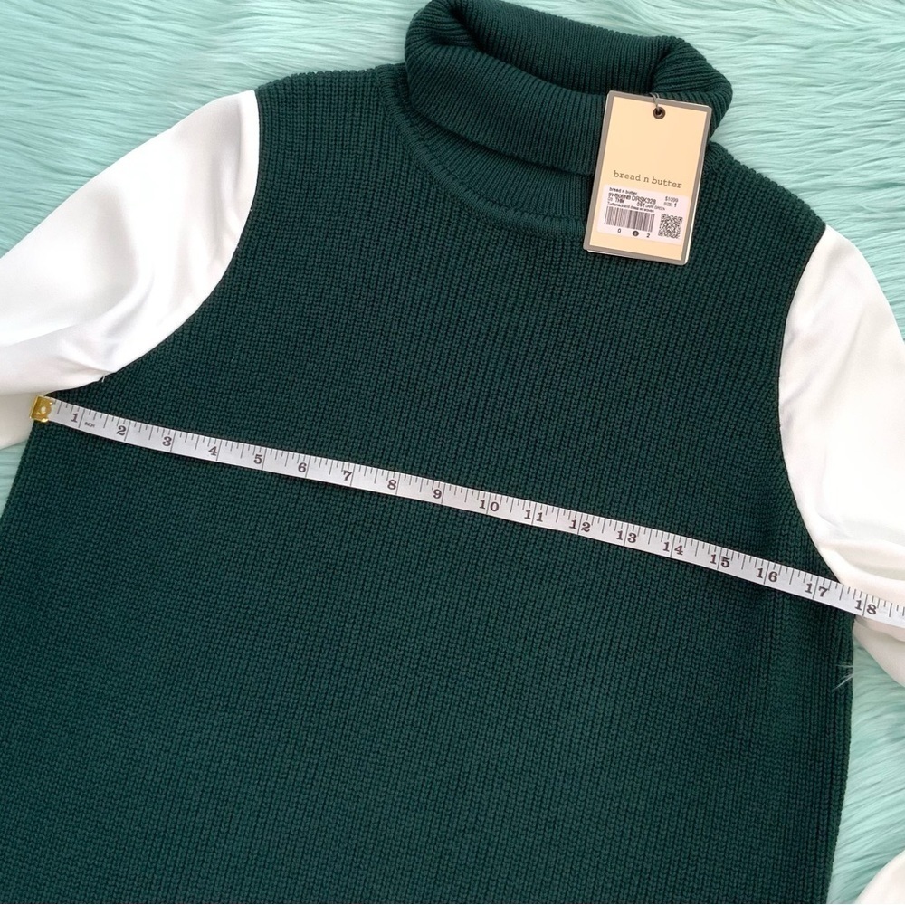BREAD N BUTTER KNIT TURTLENECK SHIRT DRESS - Picture 5 of 7